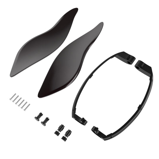 ADJUSTABLE FAIRING AIR DEFLECTORS FOR 2014-2023 HARLEY BATWING