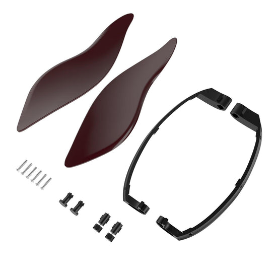 ADJUSTABLE FAIRING AIR DEFLECTORS FOR 2014-2023 HARLEY BATWING