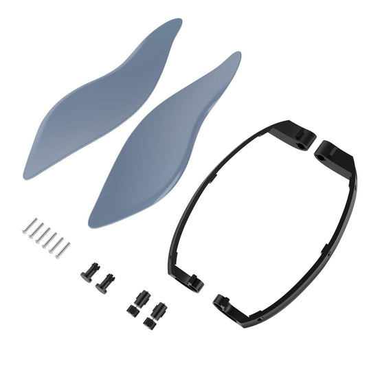 ADJUSTABLE FAIRING AIR DEFLECTORS FOR 2014-2023 HARLEY BATWING