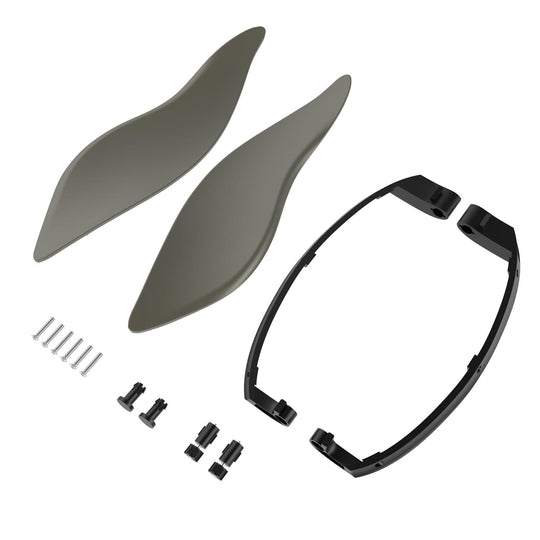 ADJUSTABLE FAIRING AIR DEFLECTORS FOR 2014-2023 HARLEY BATWING