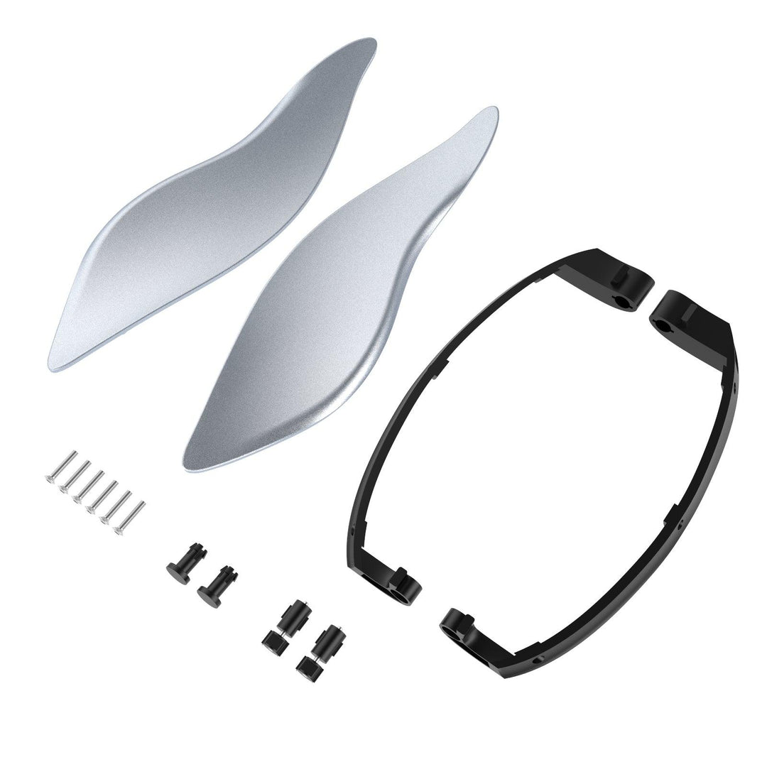 ADJUSTABLE FAIRING AIR DEFLECTORS FOR 2014-2023 HARLEY BATWING