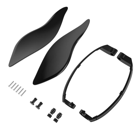 ADJUSTABLE FAIRING AIR DEFLECTORS FOR 2014-2023 HARLEY BATWING
