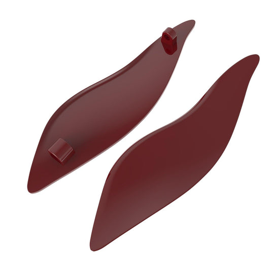 ADJUSTABLE FAIRING AIR DEFLECTORS FOR 2014-2023 HARLEY BATWING