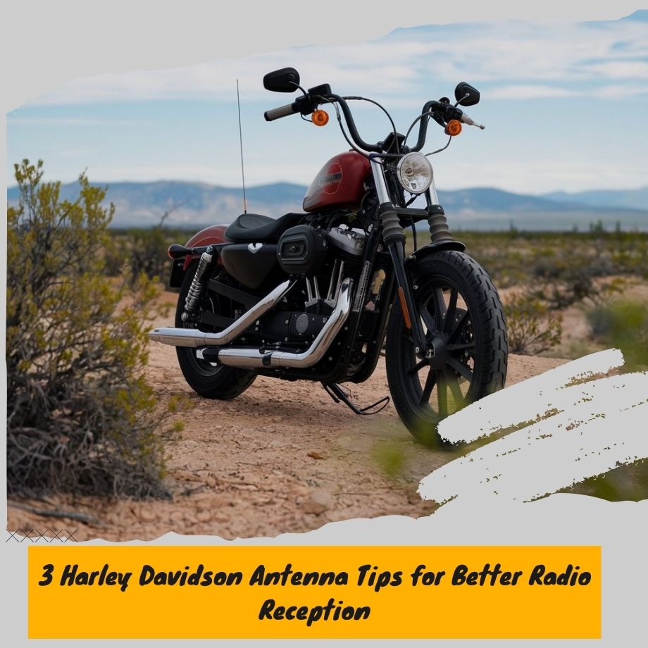 3 Harley Davidson Antenna Tips