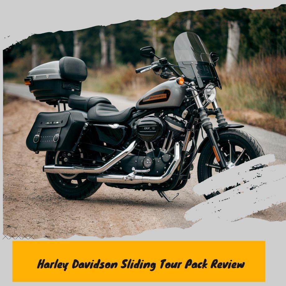 King Tour Pack Set For Harley Golden White Pearl, Tour Pack