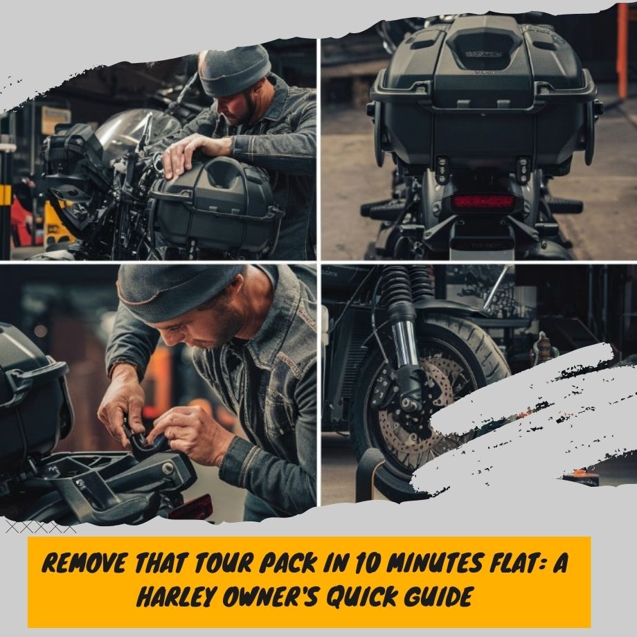 step by step guide remove harley-davidson tour pack