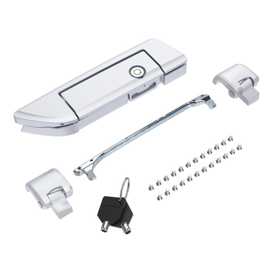 Harley Tour Pack Latches and Hinges: Color-Matched Kit for Mocardine, Razor, Chopped, and King Tour Paks