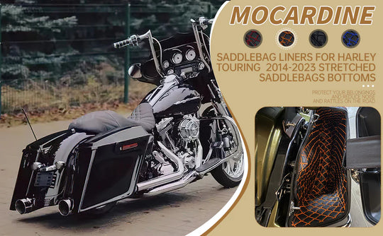 Saddlebag Liners Carpet Insert Fits for Harley 24+