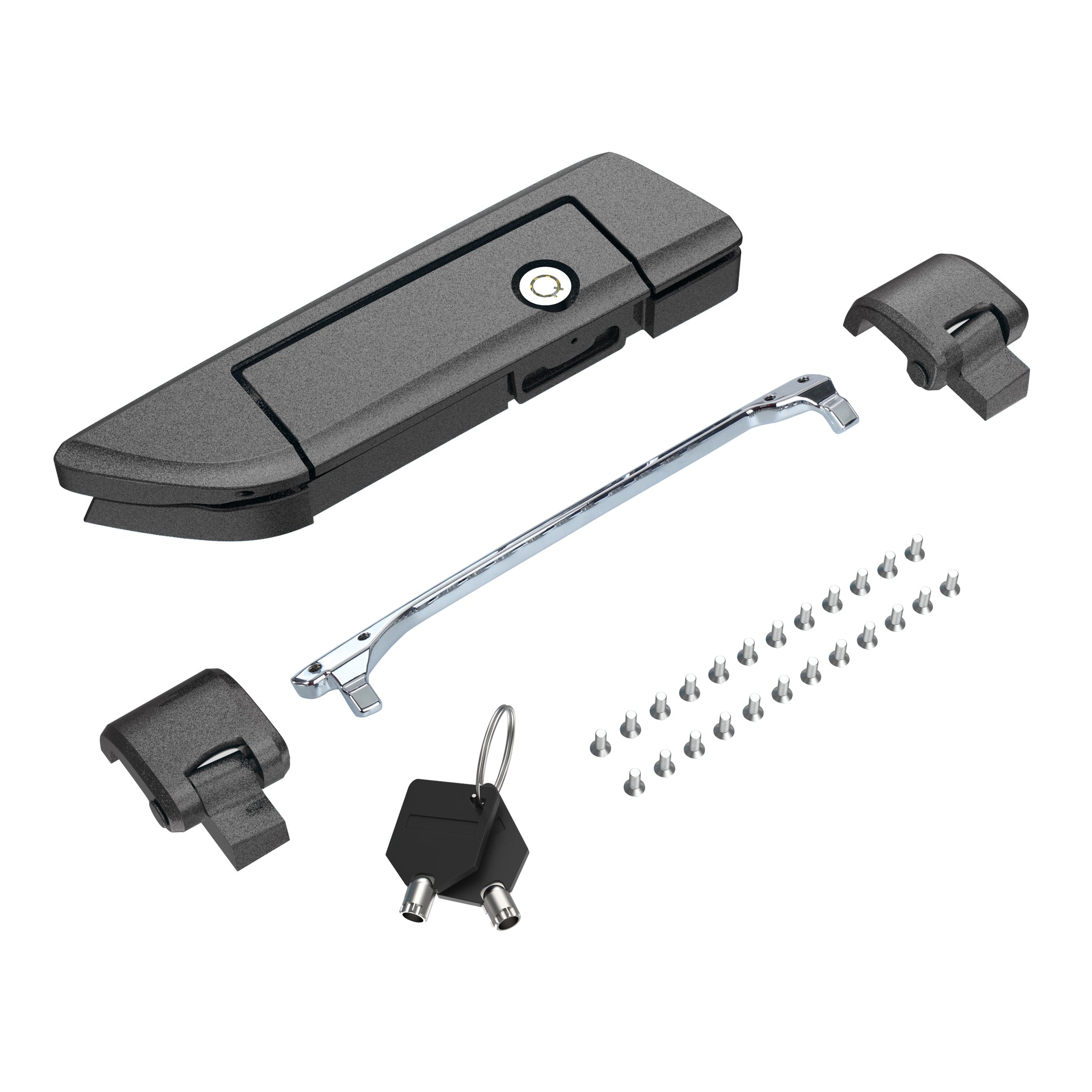 King Chopped and Razor Tour Trunk Pack Latches and Hinges for Mocardine, 2014+ Models