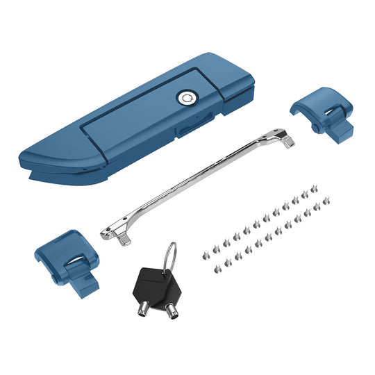 Tour Trunk Pack Latches and Hinges: Color-Matched Kit for Mocardine, Razor, Chopped, and King Tour Trunk Packs