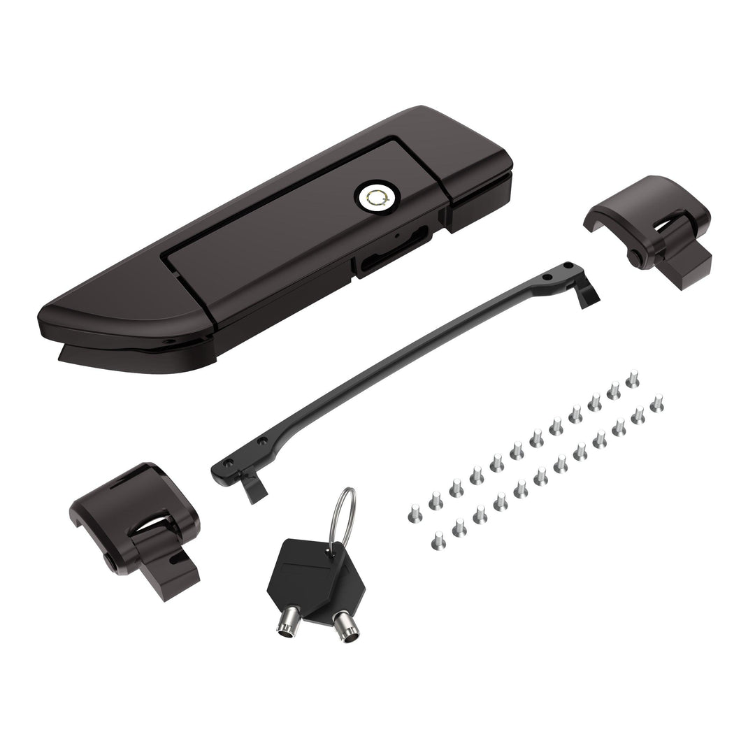 Harley Tour Pack Latches and Hinges: Color-Matched Kit for Mocardine, Razor, Chopped, and King Tour Paks