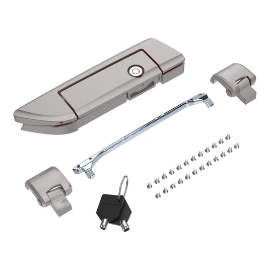 Harley Tour Pack Latches and Hinges: Color-Matched Kit for Mocardine, Razor, Chopped, and King Tour Paks