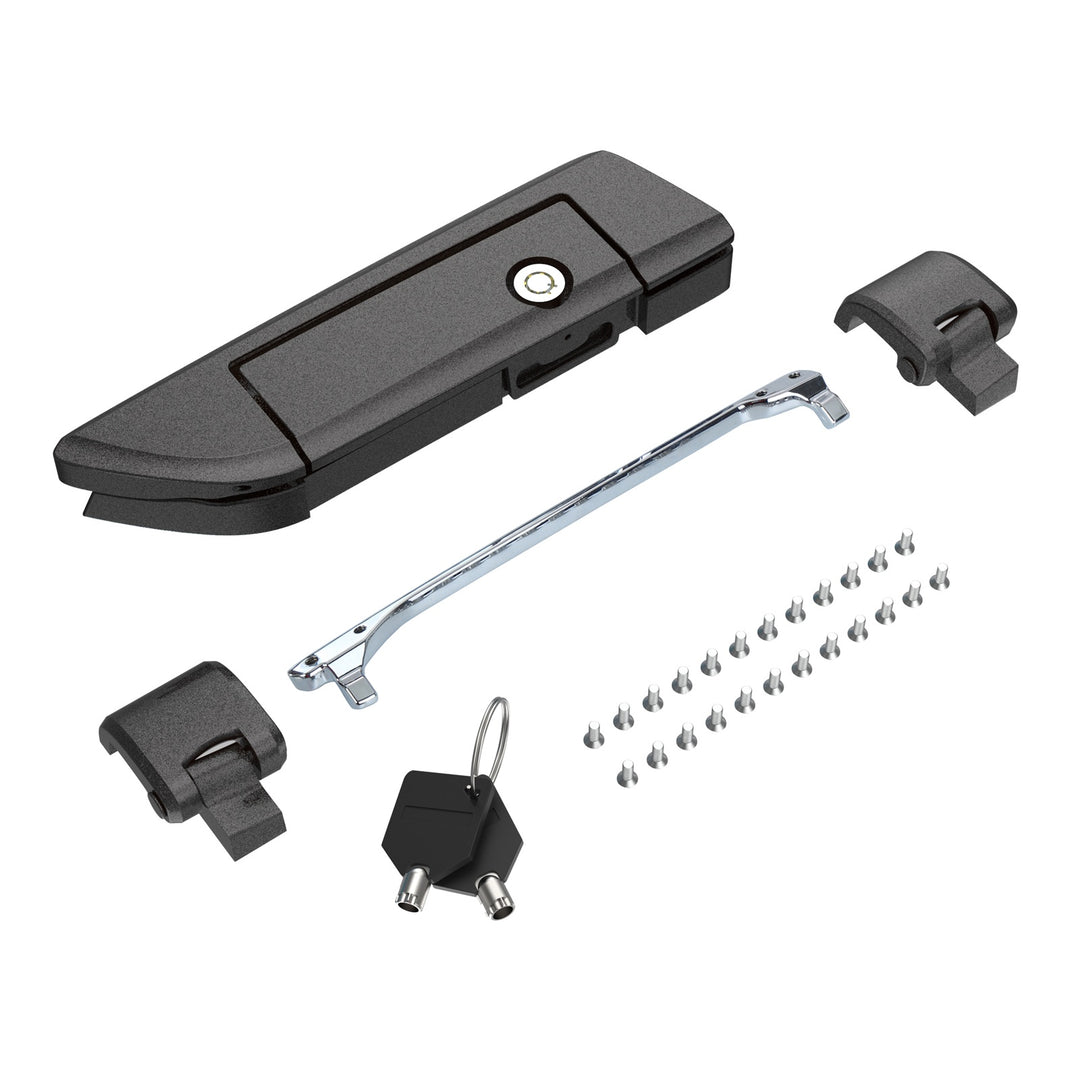 Tour Trunk Pack Latches and Hinges: Color-Matched Kit for Mocardine, Razor, Chopped, and King Tour Trunk Packs