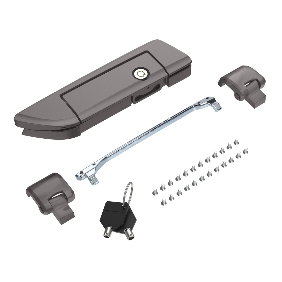 Tour Trunk Pack Latches and Hinges: Color-Matched Kit for Mocardine, Razor, Chopped, and King Tour Trunk Packs