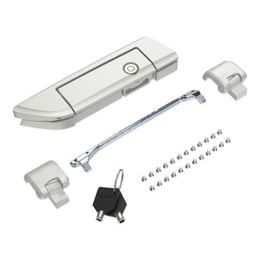 Tour Trunk Pack Latches and Hinges: Color-Matched Kit for Mocardine, Razor, Chopped, and King Tour Trunk Packs