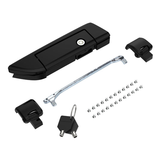 Harley Tour Pack Latches and Hinges: Color-Matched Kit for Mocardine, Razor, Chopped, and King Tour Paks