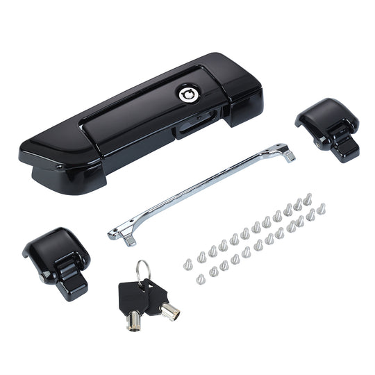 Tour Trunk Pack Latches and Hinges: Color-Matched Kit for Mocardine, Razor, Chopped, and King Tour Trunk Packs