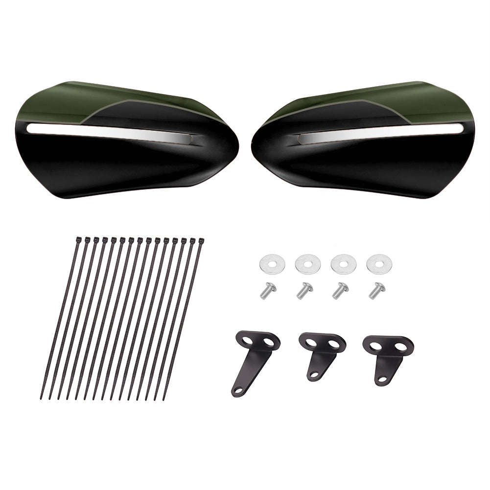 Mocardine Hand Guards with Chrome Trim (without LED light)