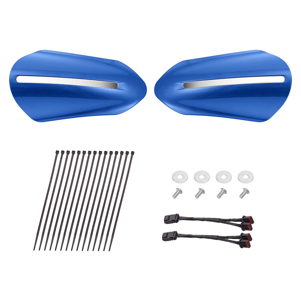 Mocardine Hand Guards with Chrome Trim (without LED light)