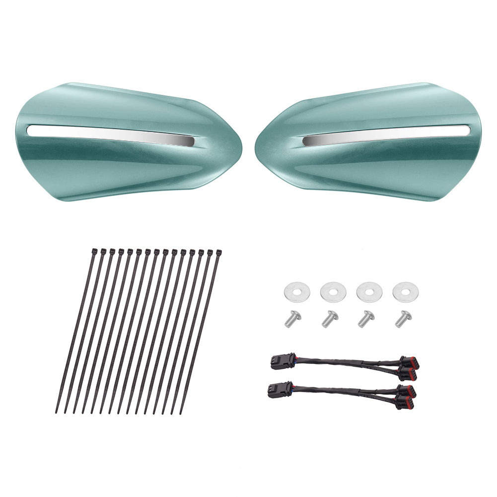 Mocardine Hand Guards with Chrome Trim (without LED light)