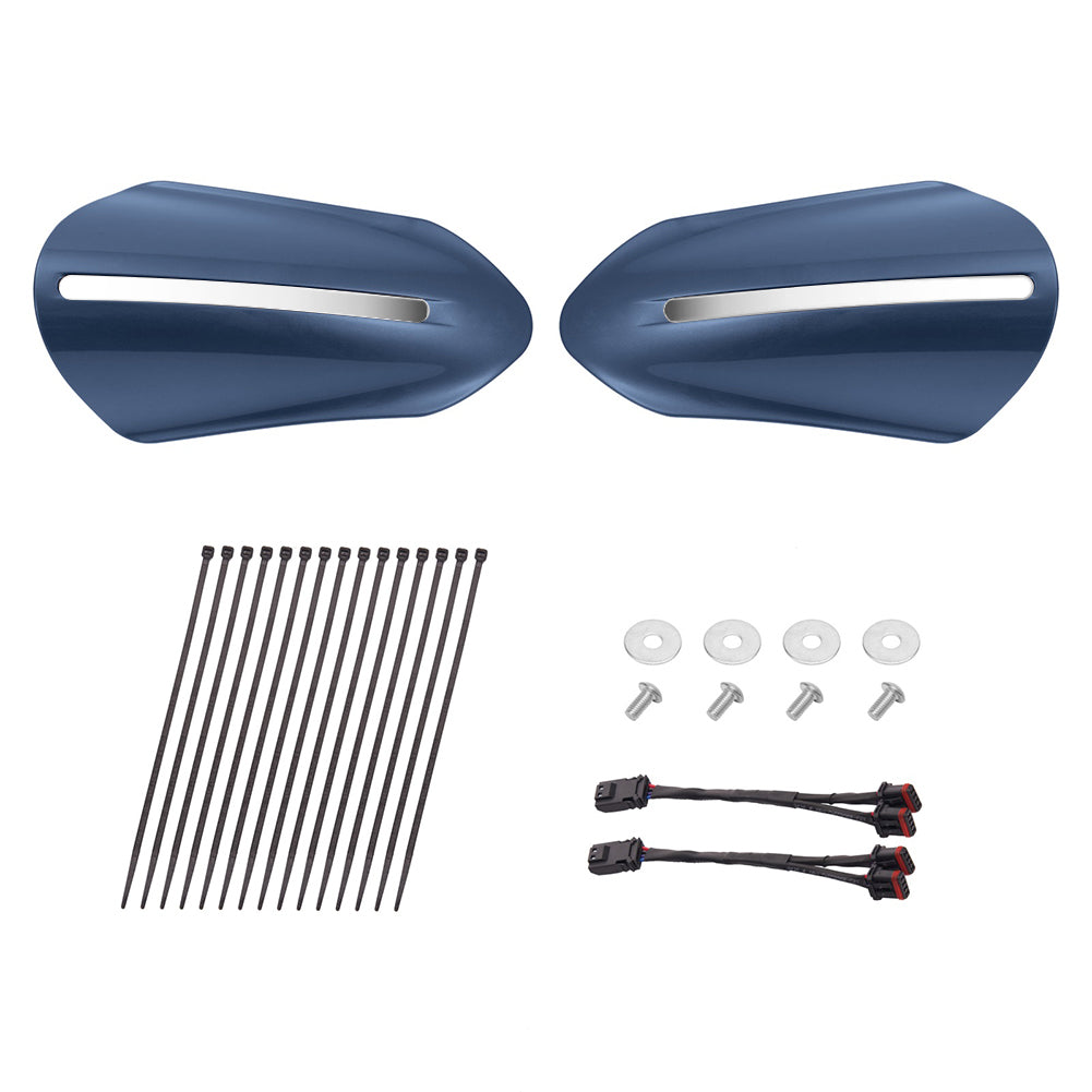 Mocardine Hand Guards with Chrome Trim (without LED light)