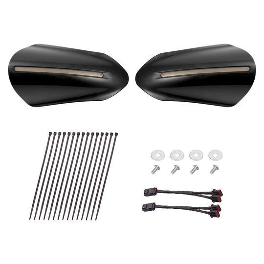 Harley Hand Guards with LED for Touring & Softails