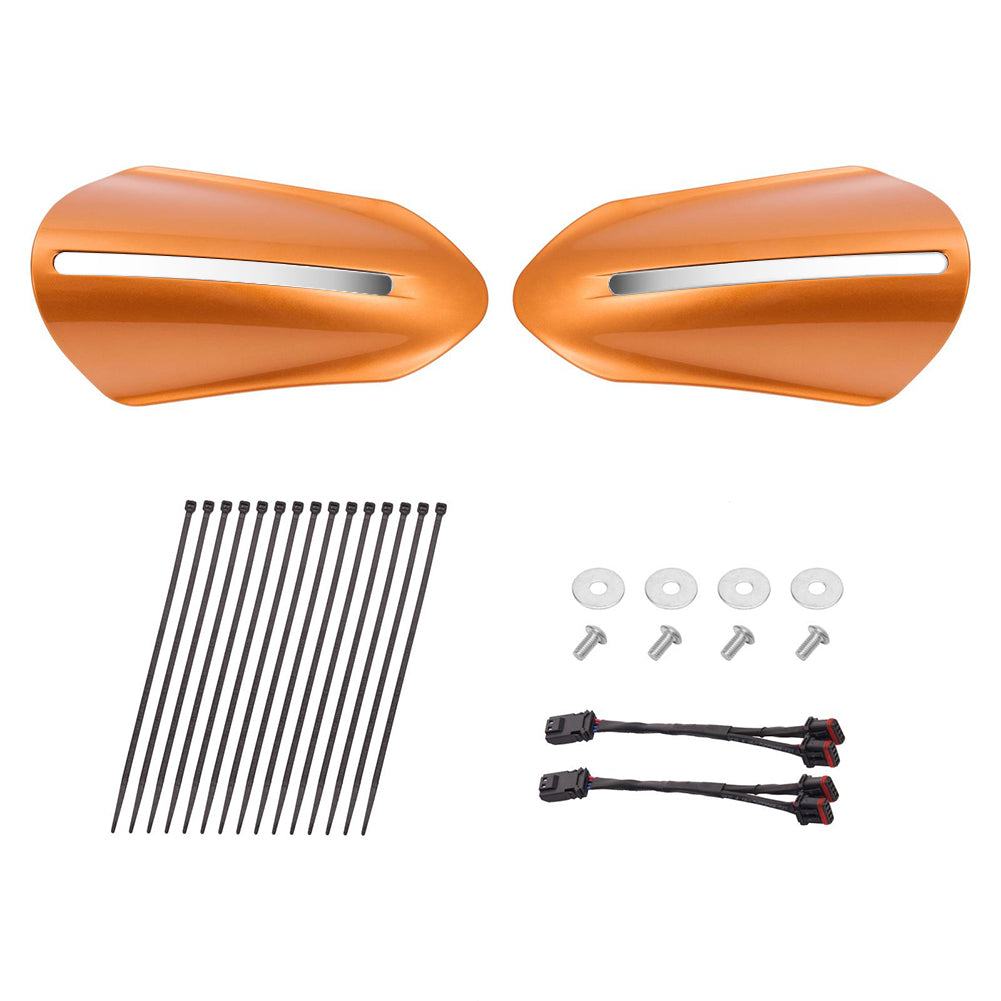 Mocardine Hand Guards with Chrome Trim (without LED light)