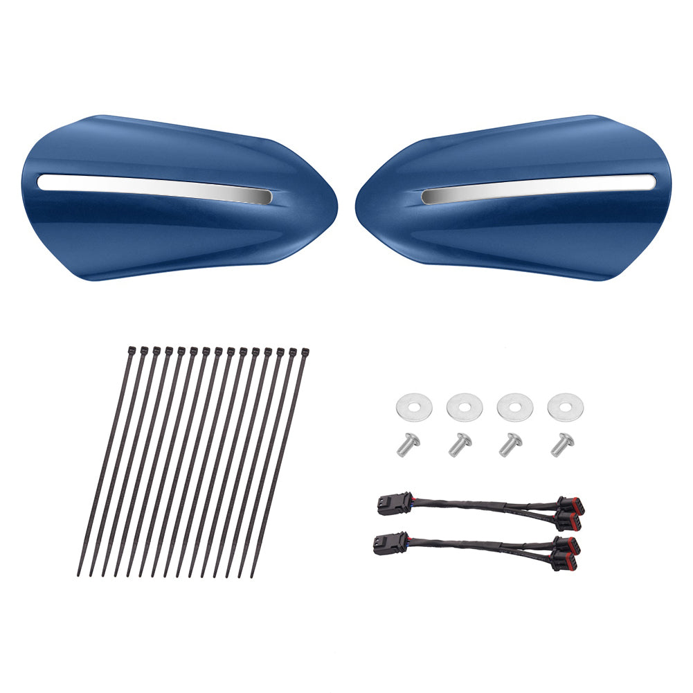 Mocardine Hand Guards with Chrome Trim (without LED light)