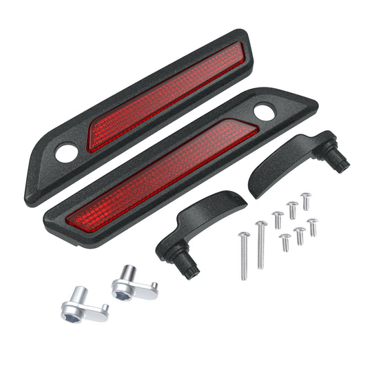 COLOR MATCHED SADDLEBAG LID LEVER & LATCH COVER SET KIT FOR 2014+ HARLEY TOURING