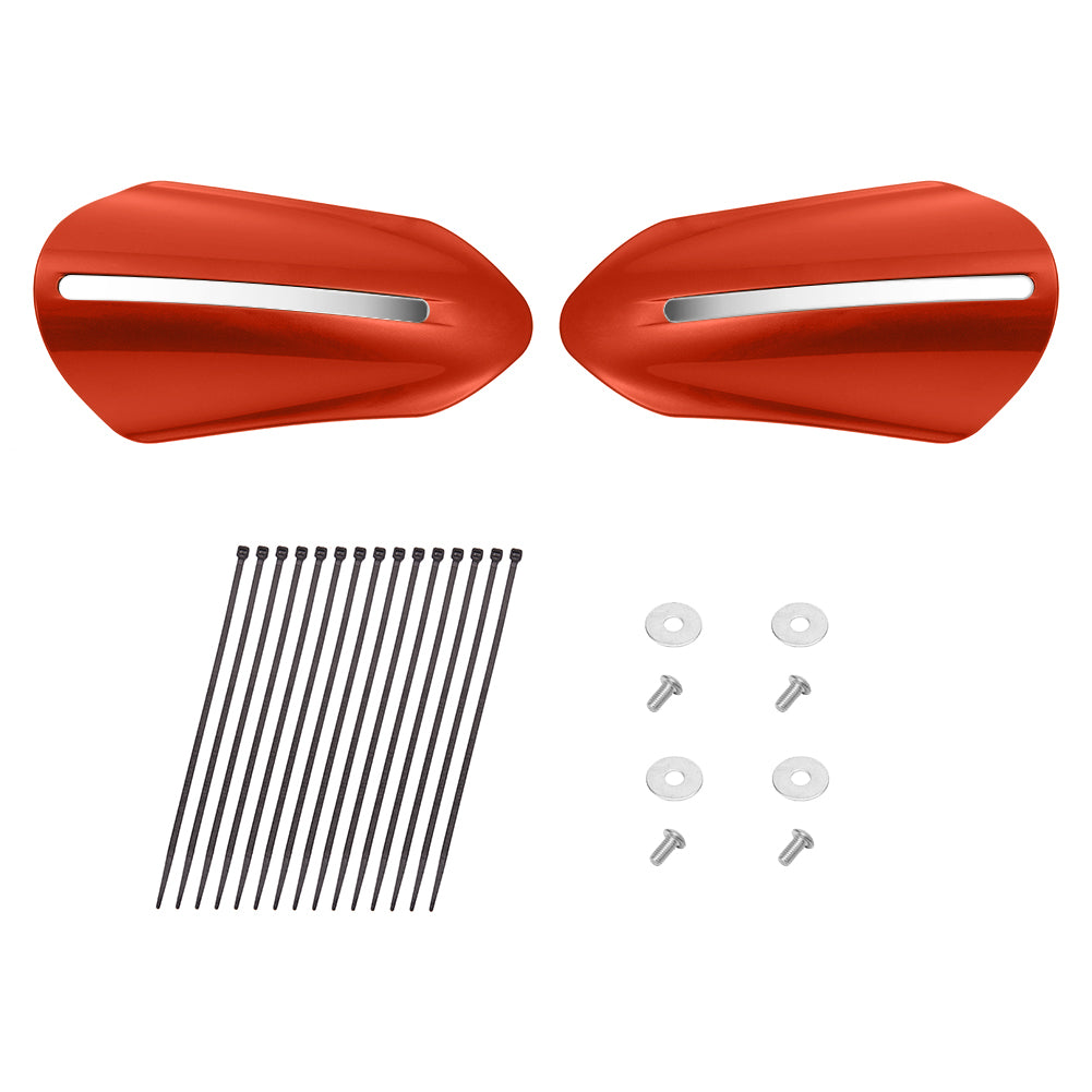 Mocardine Hand Guards with Chrome Trim – Sleek Fit for All Motorcycles