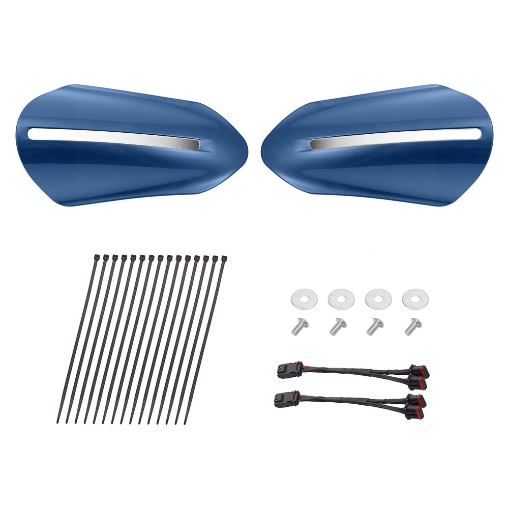 Mocardine Hand Guards with Chrome Trim (without LED light)