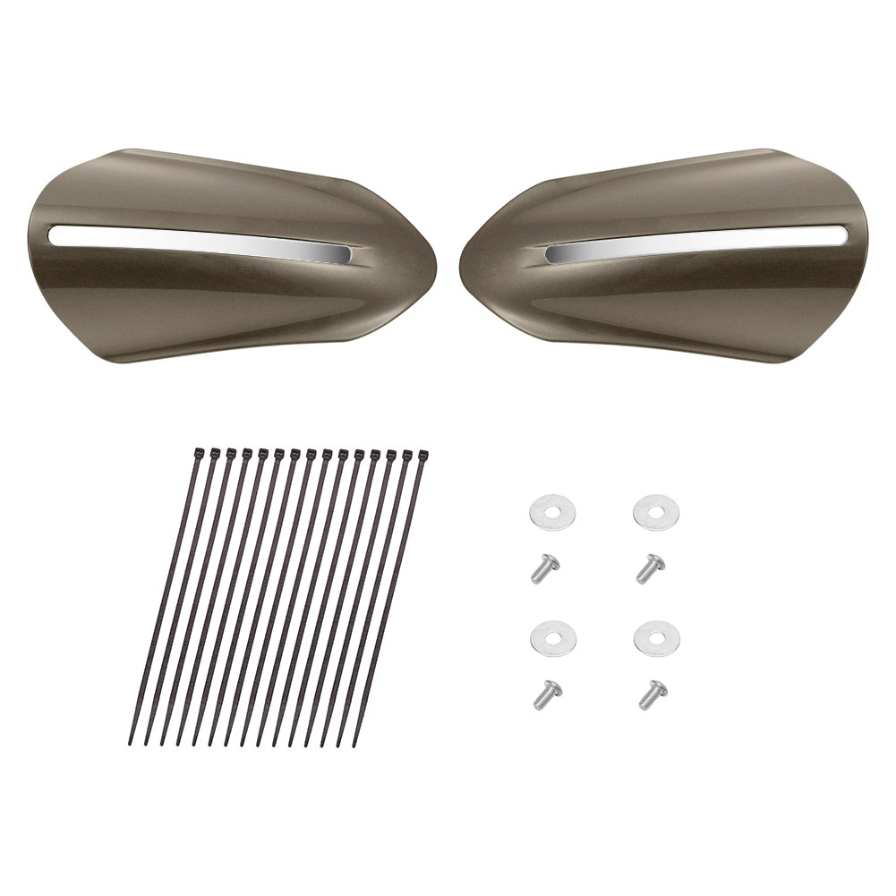 Mocardine Hand Guards with Chrome Trim (without LED light)