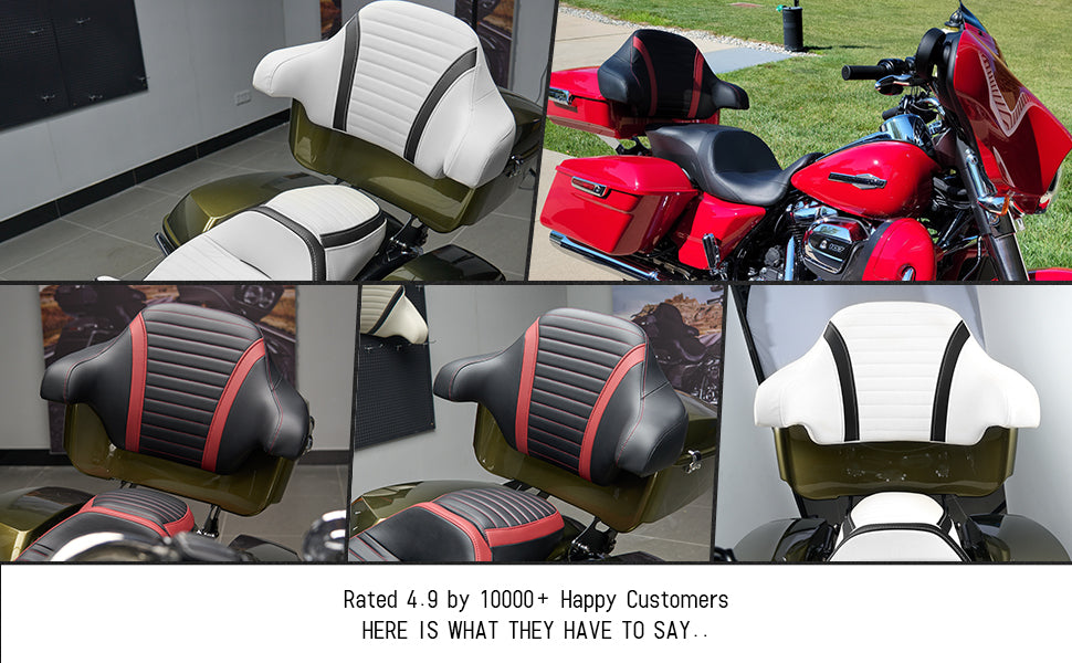 tour pack backrest pad