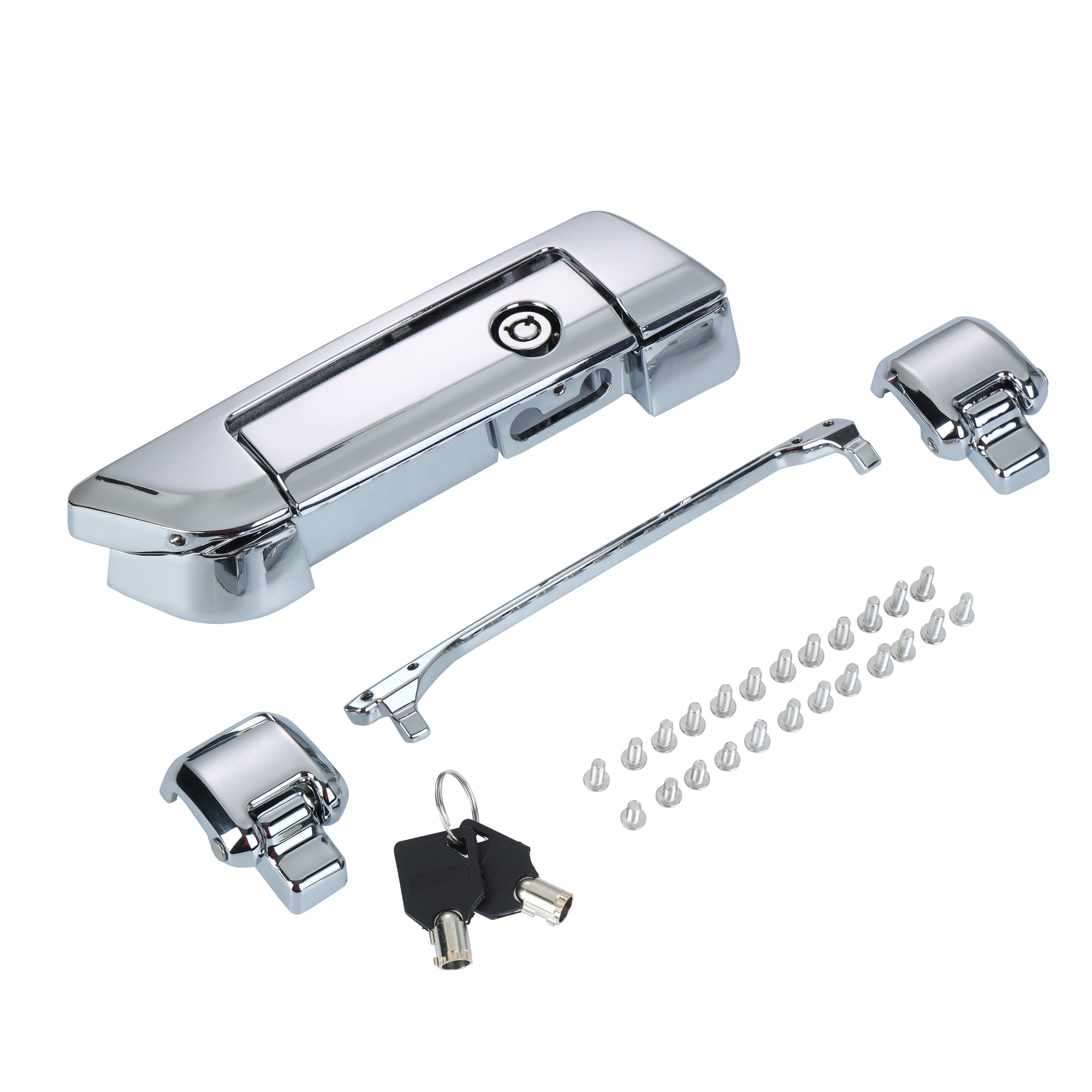 King Chopped and Razor Tour Trunk Pack Latches and Hinges for Mocardine, 2014+ Models