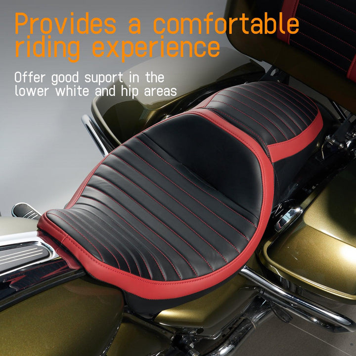 Top Harley passenger seat for Ultimate Comfort Mocardine