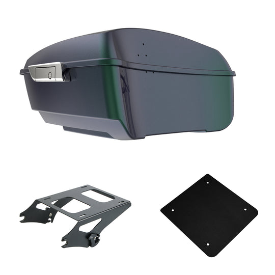 King Tour Trunk Pack, Tour Trunk Pack Latch, Metal Plate for Touring 2014-2023 Snake Venom