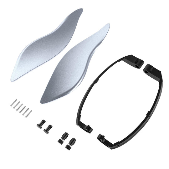 ADJUSTABLE FAIRING AIR DEFLECTORS FOR 2014+ HARLEY BATWING