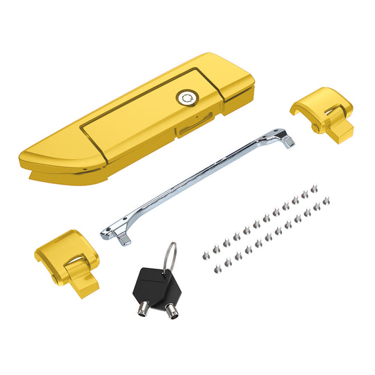 Tour Trunk Pack Latches and Hinges: Color-Matched Kit for Mocardine, Razor, Chopped, and King Tour Trunk Packs