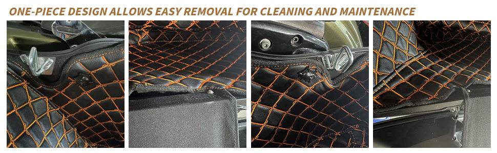 Saddlebag Liners Carpet Insert Fits for Harley 24+