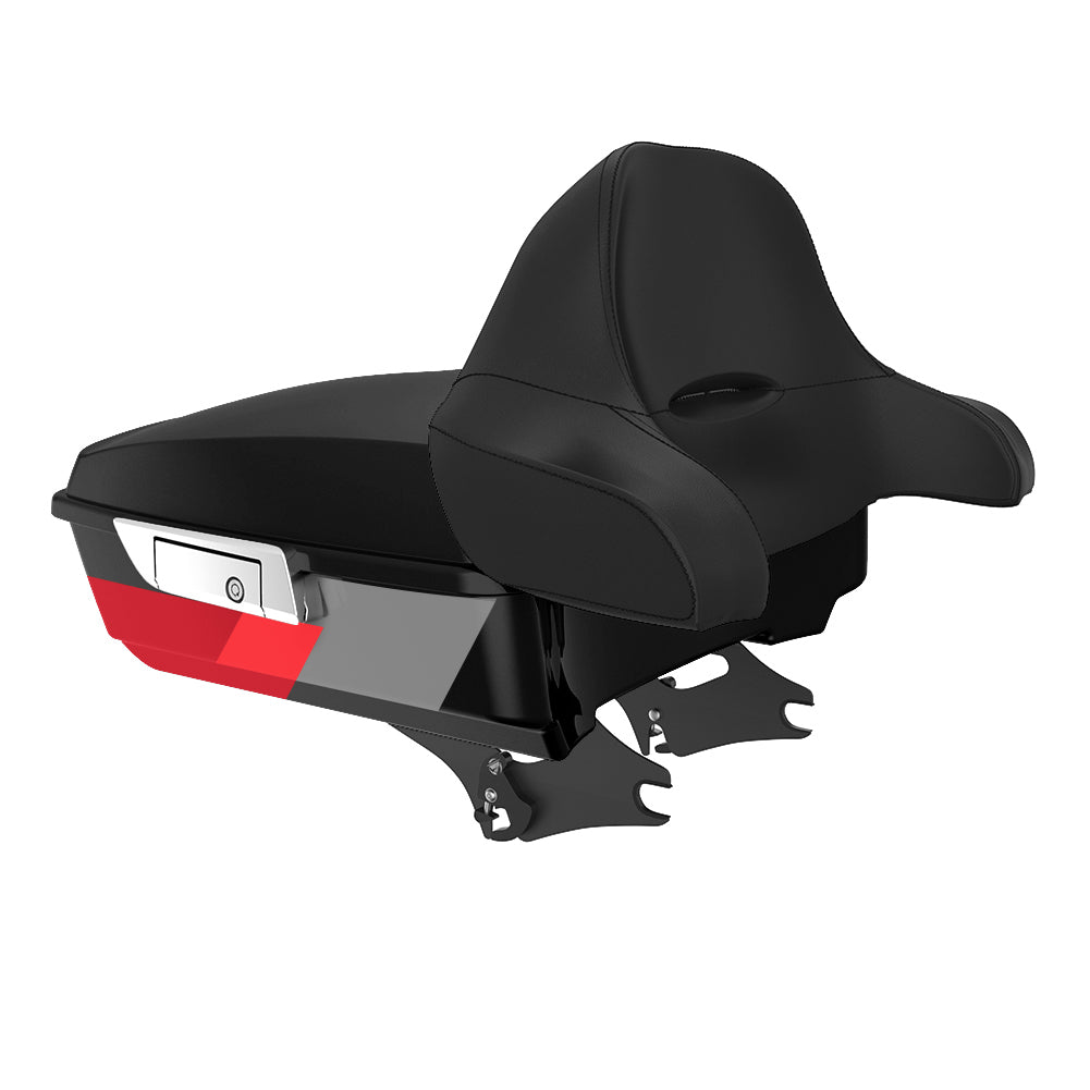 Color-Matched Chopped Tour Trunk Pack Kits for 2014-2026 Touring Models