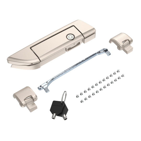 Harley Tour Pack Latches and Hinges: Color-Matched Kit for Mocardine, Razor, Chopped, and King Tour Paks