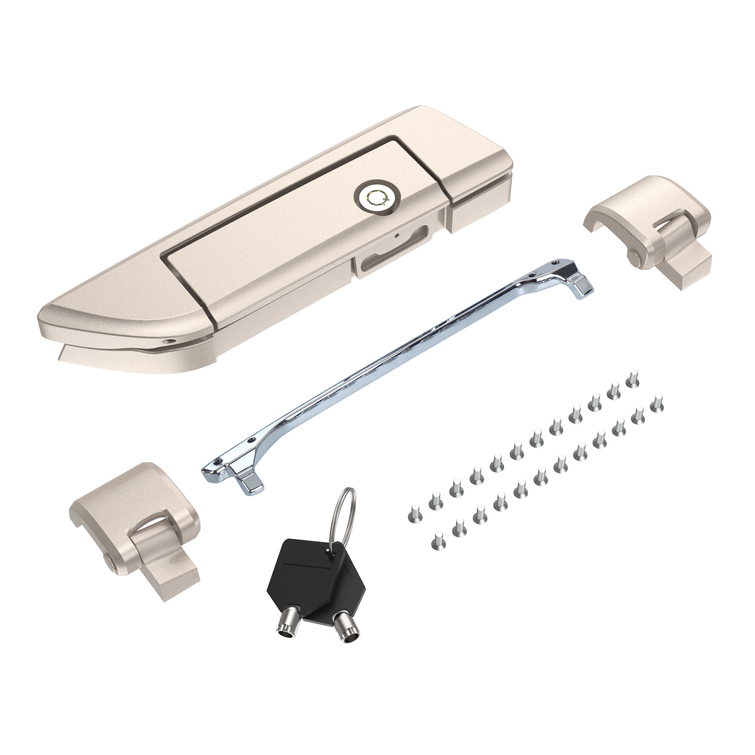 King Chopped and Razor Tour Trunk Pack Latches and Hinges for Mocardine, 2014+ Models