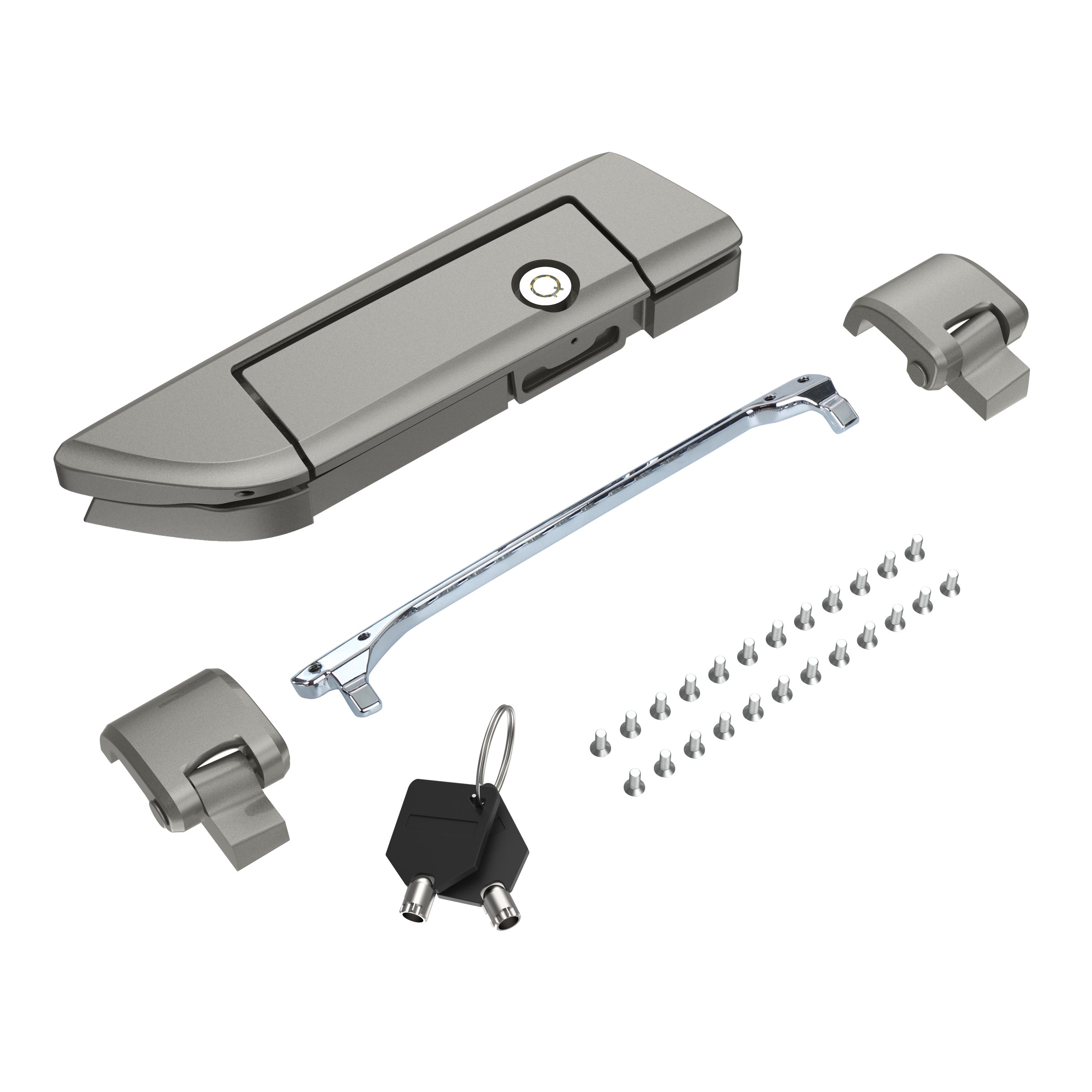 King Chopped and Razor Tour Trunk Pack Latches and Hinges for Mocardine, 2014+ Models