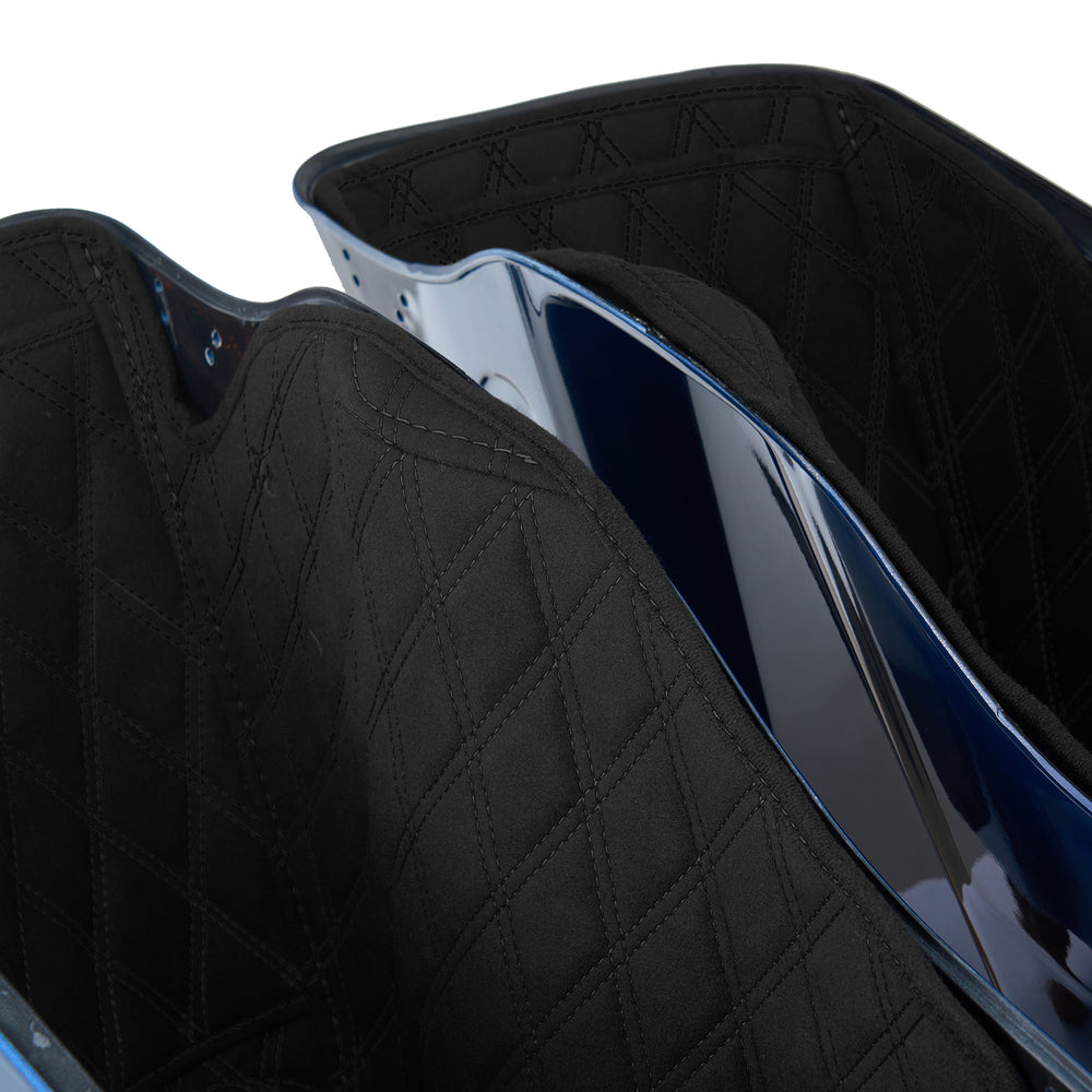 Harley Stretched Saddlebag Liners Fit for Harley Touring 2014-2023  New Material More Abrasion-Resistant And Ductile Lozenge Pattern