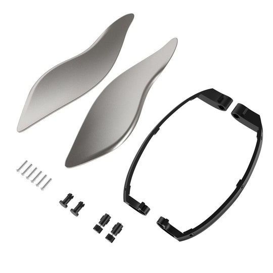 ADJUSTABLE FAIRING AIR DEFLECTORS FOR 2014+ HARLEY BATWING