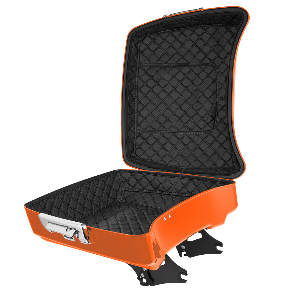 Detachable Chopped Tour Trunk Pack Kits for H-D with Tour Trunk Pack Liners