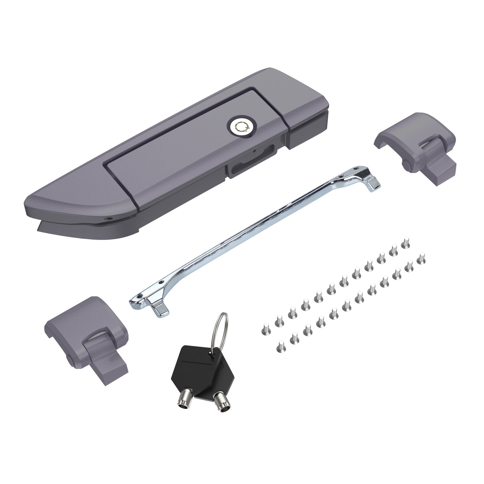 King Chopped and Razor Tour Trunk Pack Latches and Hinges for Mocardine, 2014+ Models