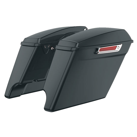 3.93'' STRETCHED SADDLEBAG BOTTOMS WITH LIDS FOR HARLEY DAVIDSON 2014+ TOURING