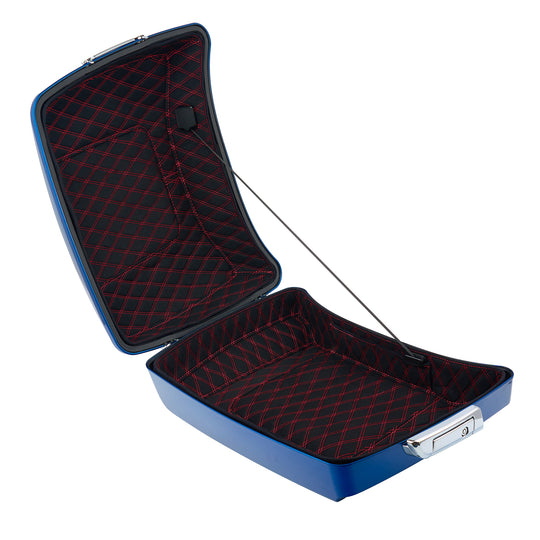 Tour Trunk Pack Liners Custom Stitching Liners Fit for 2014-2023 New Material More Abrasion-Resistant And Ductile Lozenge Pattern