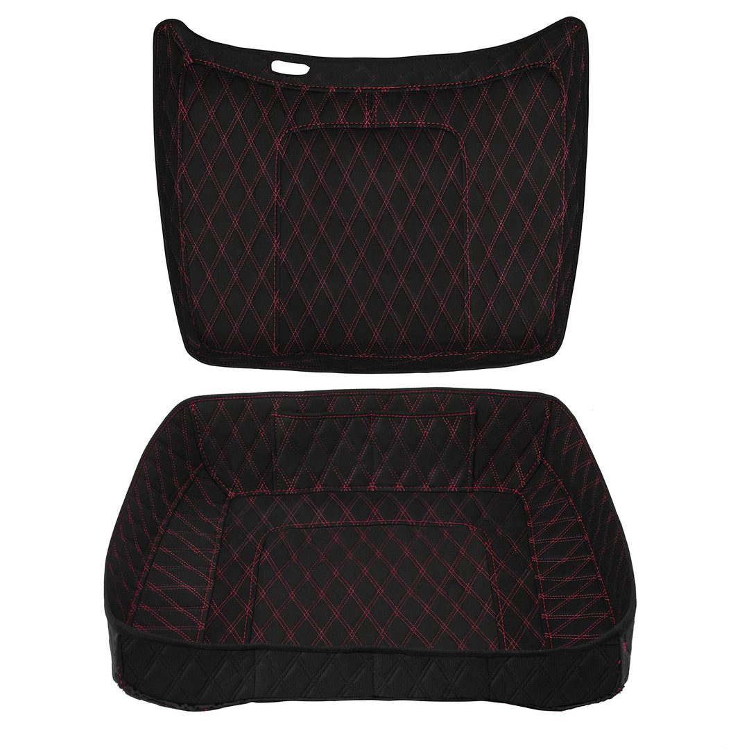Tour Trunk Pack Liners Custom Stitching Liners Fit for 2014-2023 New Material More Abrasion-Resistant And Ductile Lozenge Pattern